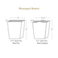 Chestnut Hunter Wastepaper Basket