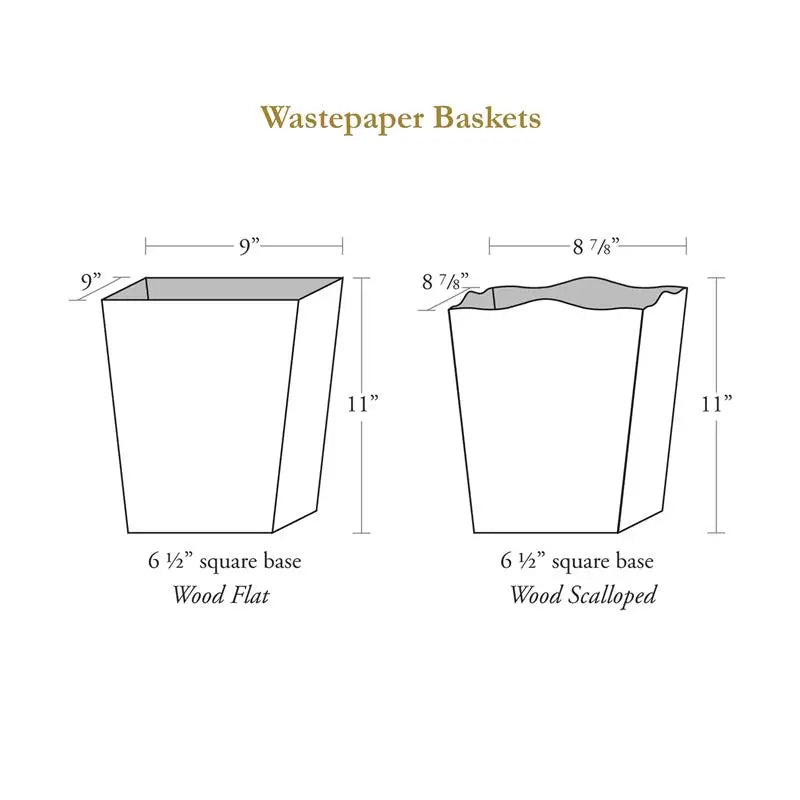 Chestnut Hunter Wastepaper Basket