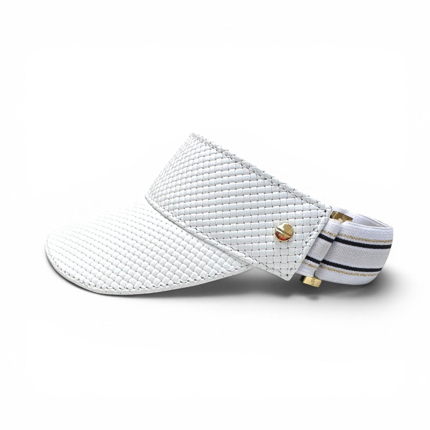 Fenix Sportier The Visor - White Basketweave Le Club w/Gold