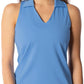 Sleeveless Lisa Sport Polo - Zoo Blue