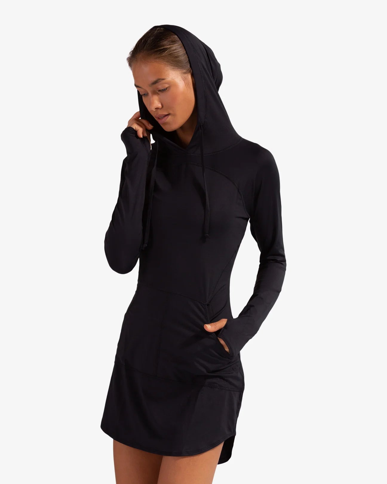 WOMEN'S HOODIE DRESS