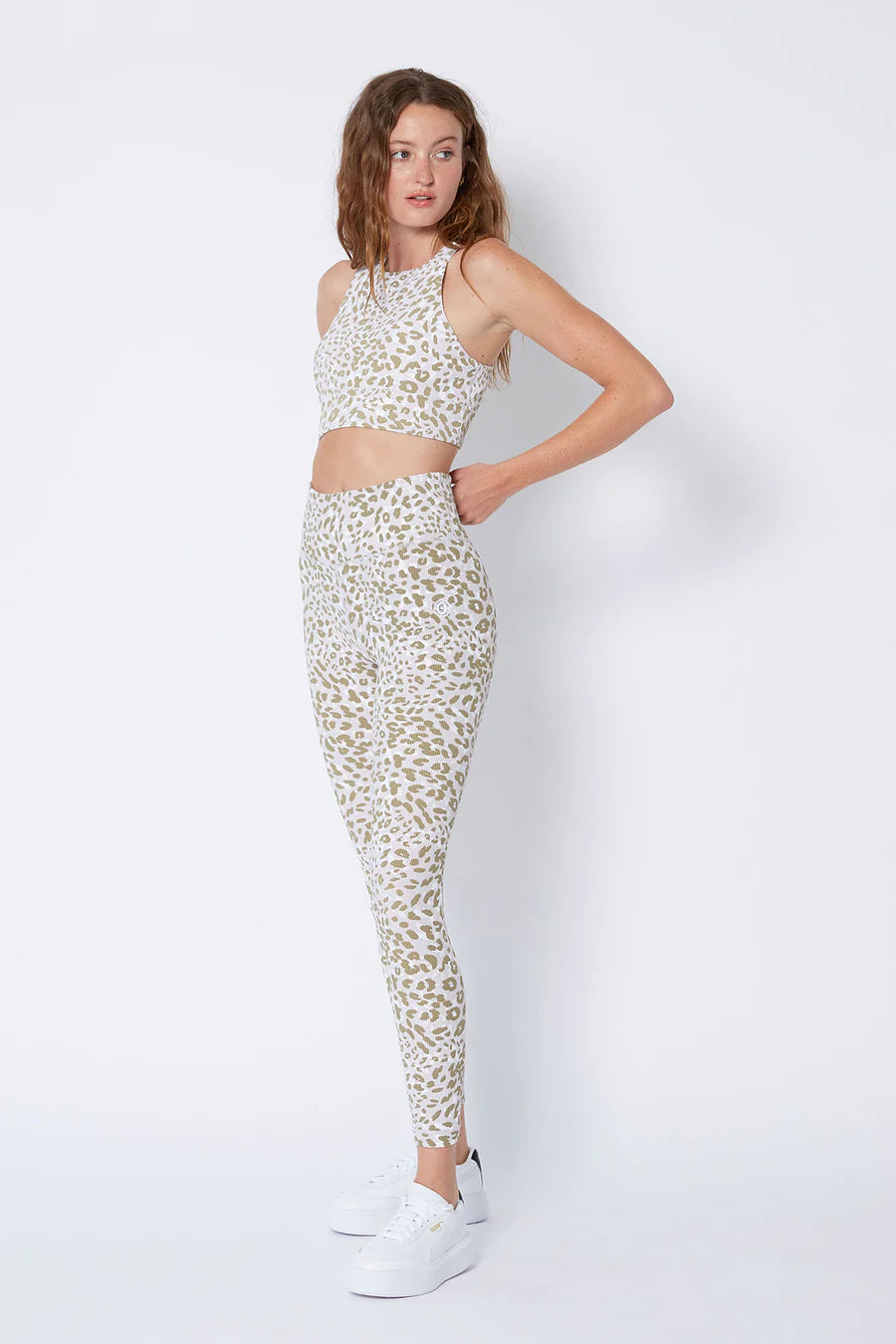 Nancy Legging - Sand Cheetah Print