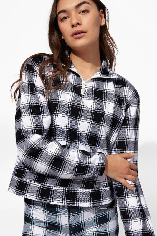 One More Time Pullover - Plaid
