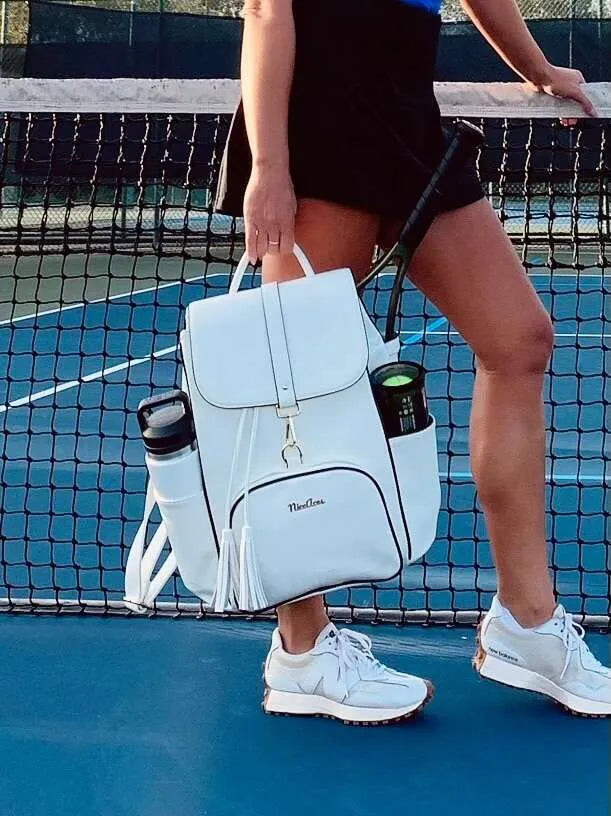 NiceAces SARA Tennis Backpack for Women, Pickleball Backpack, Gym and  Travel Bag, Designer Tennis Bag