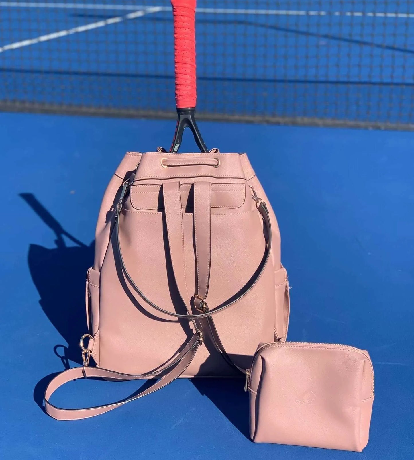 DARA Tennis and Pickleball Bag - Mauve