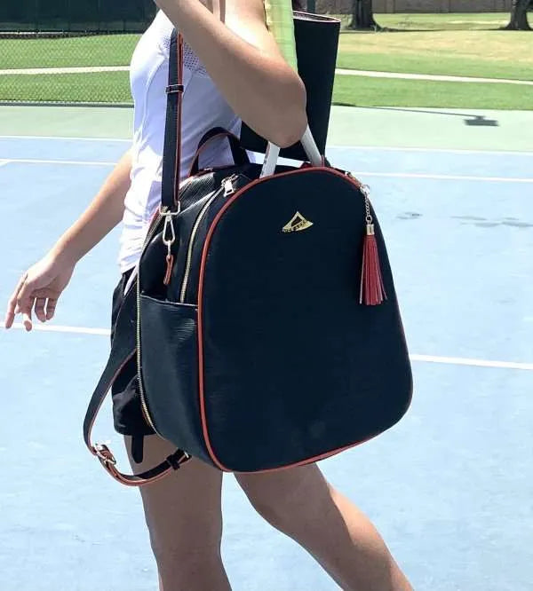 HANA Tennis and Pickleball Backpack - Black