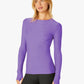 Featherweight Classic Crew Pullover - Bright Amethyst Heather