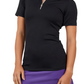Sofibella Golf Short Sleeve Zip