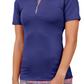 Sofibella Golf Short Sleeve Zip