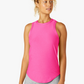 Featherweight Keep It Moving Tank - Pink Hype Heather
