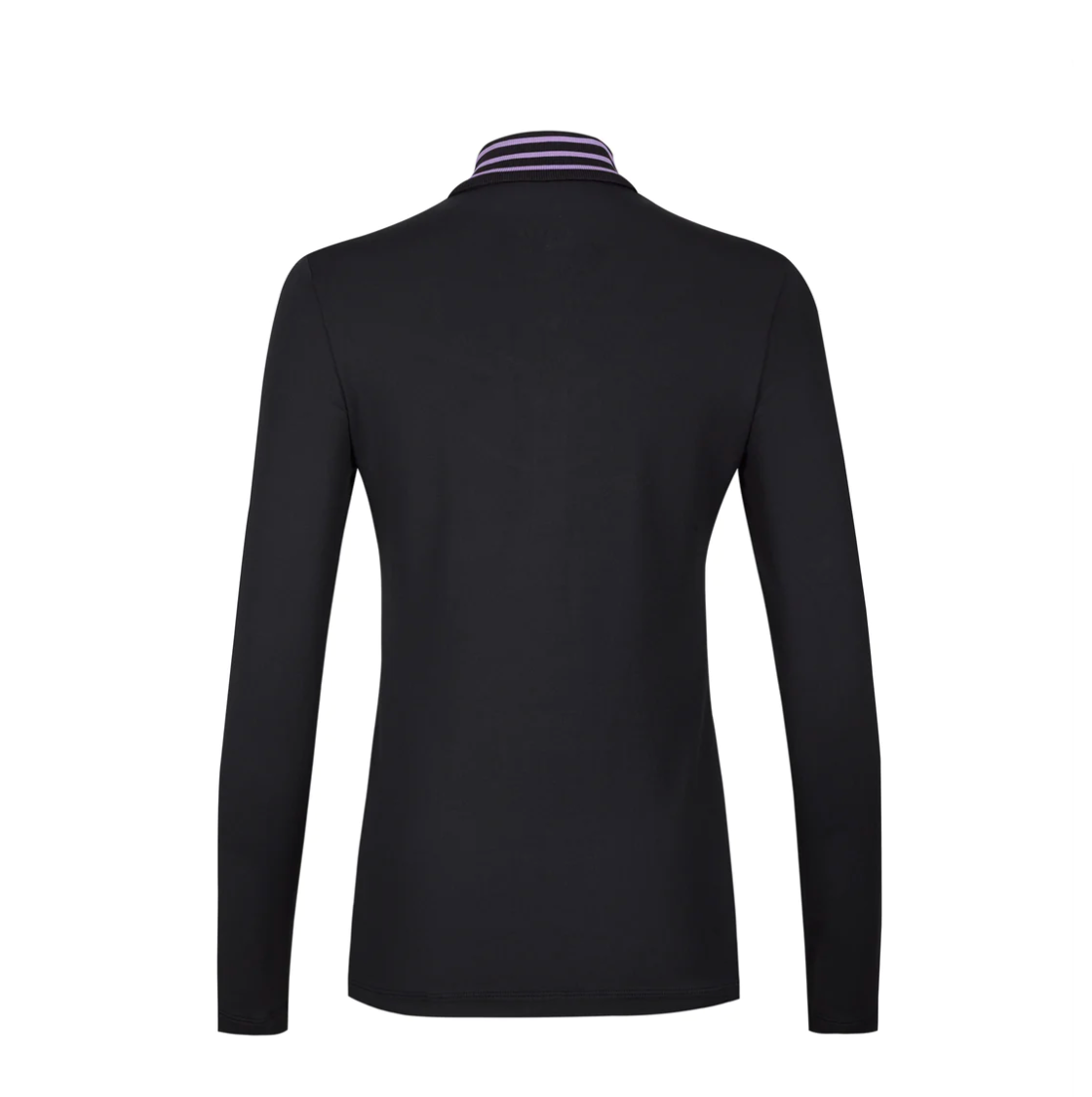 Astrid Long Sleeve Top - Navy/Lilac