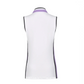 Kelsey Sleeveless Top - White/Lilac