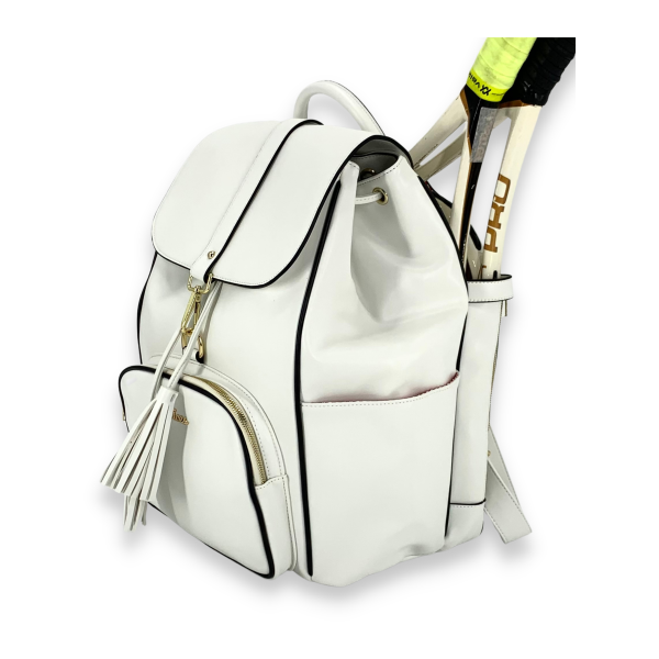 niceaces- SARA Designer Handmade Tennis & Pickleball Backpack, Made of  Vegan Leather With Beautiful …See more niceaces- SARA Designer Handmade  Tennis