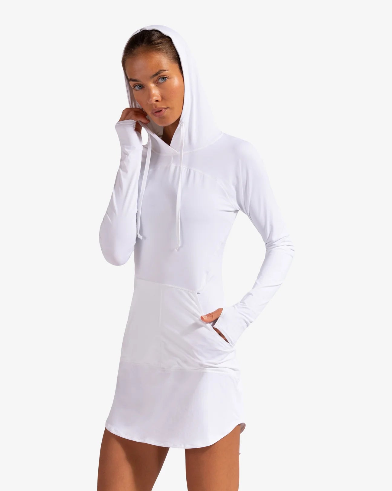 WOMEN'S HOODIE DRESS