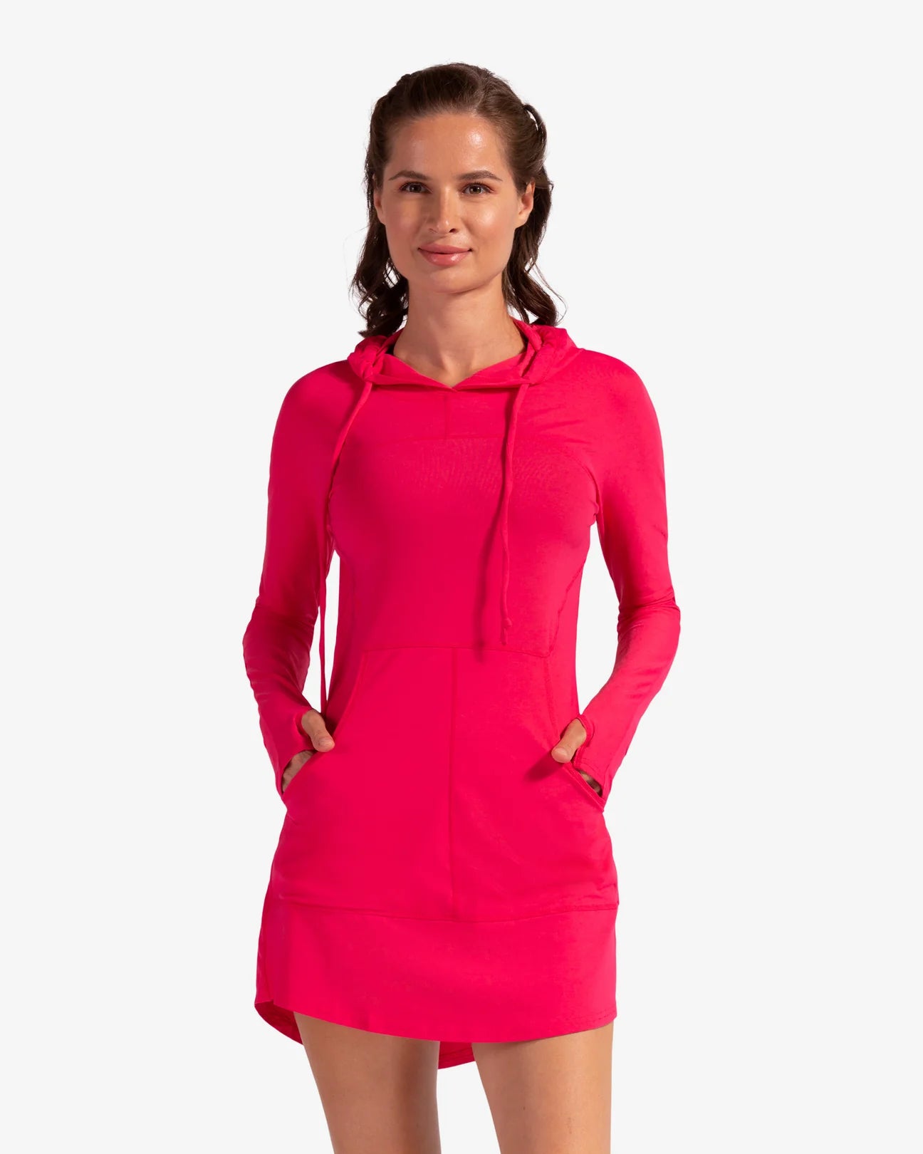 WOMEN'S HOODIE DRESS